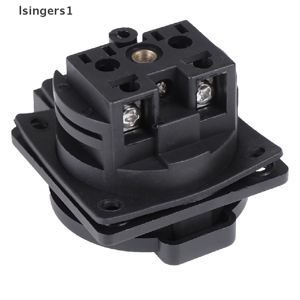 (lsingers1) Stop Kontak Dinding AC 250V Standar Jerman Tahan Air