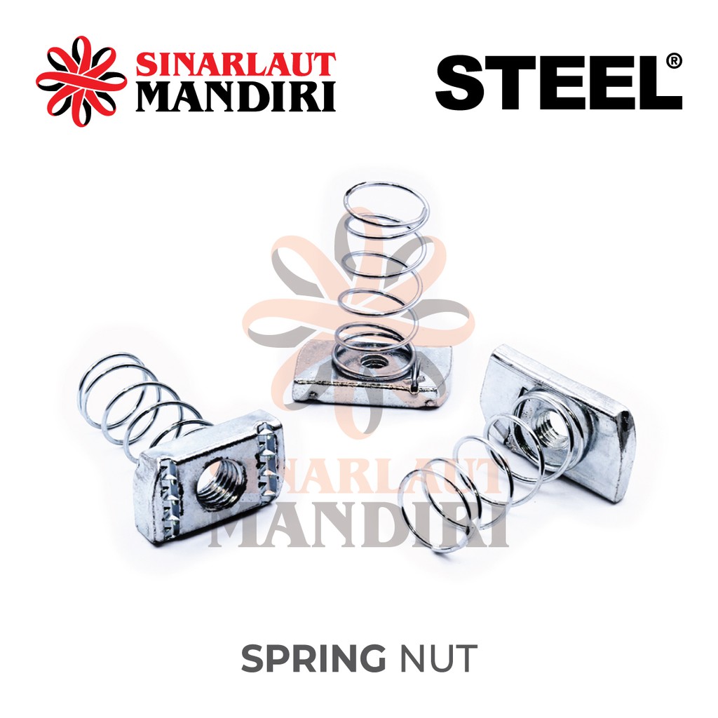 Spring Nut / Per Spring Stainless Steel M 10 x P 1.5