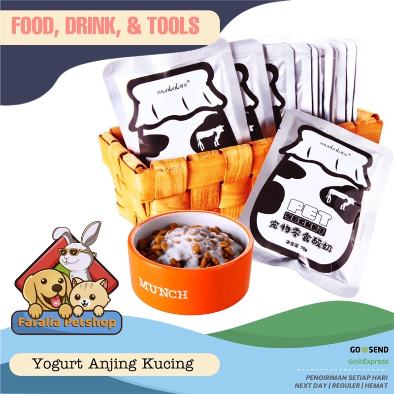 Snack Yogurt untuk Kucing dan Anjing Jajan Cat Dog Bergizi