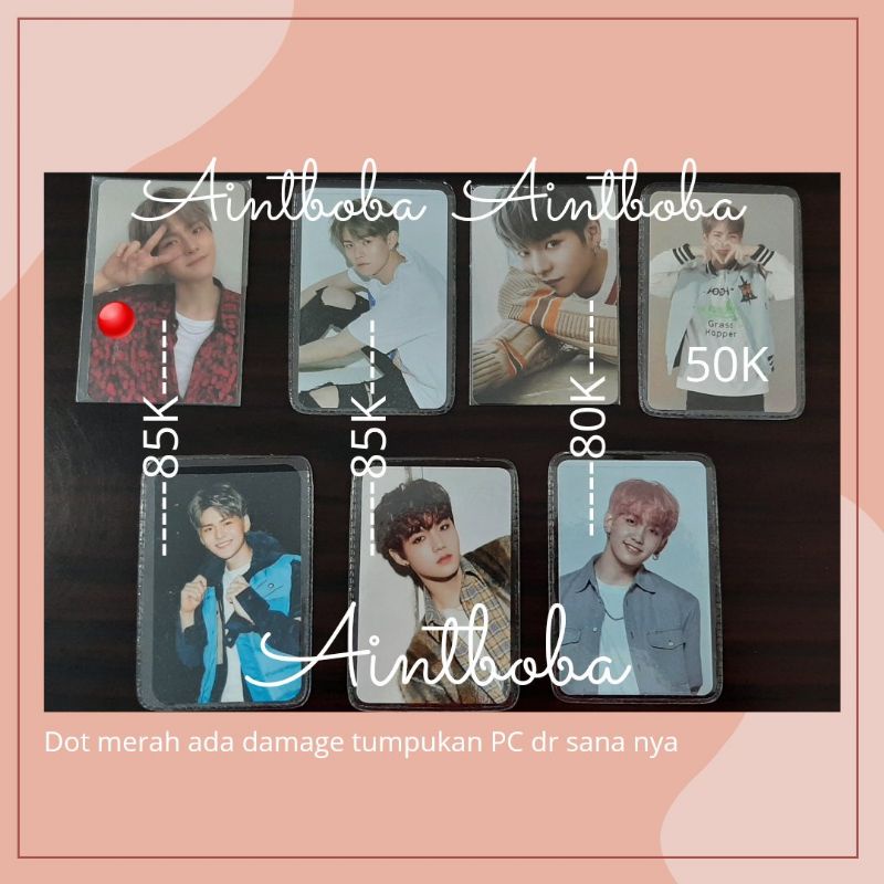 Photocard Yoshi Treasure Ar/Peace/ktown4u