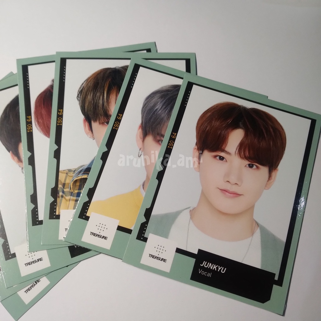 [Ready Stock] HMV DATA SHEET TREASURE JAPAN ALBUM JUNKYU HYUNSUK YOSHI ASAHI DOYOUNG JIHOON JEONGWOO