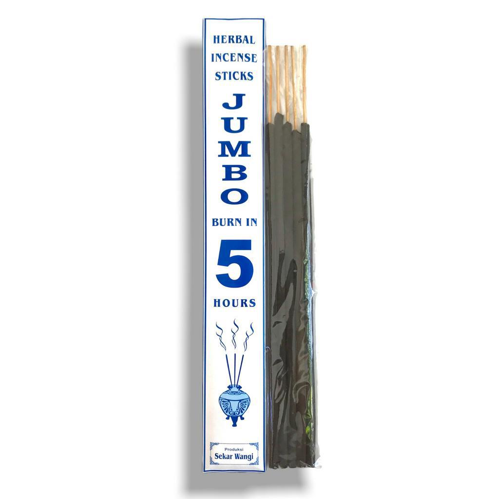 Dupa Hio Jumbo 5 jam Aromatheraphy 40 cm Abu Dingin isi 5 Stick Produksi Sekar Wangi