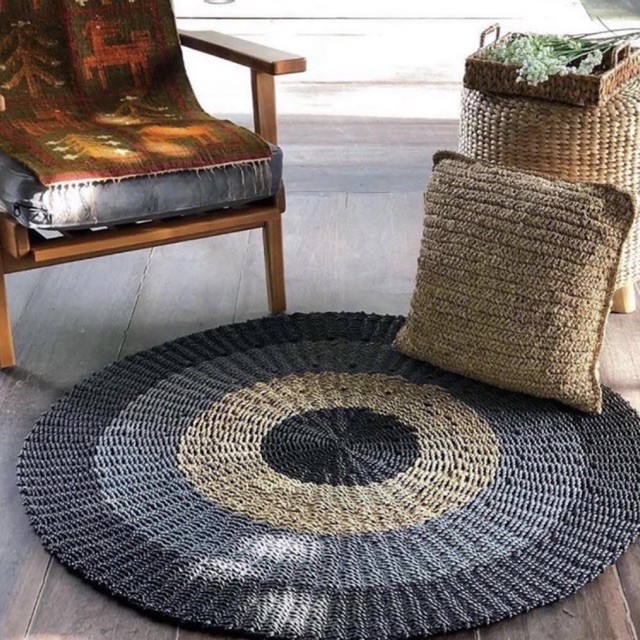 Rug Seagrass | Karpet Anyaman | Aesthetic Floor Mat