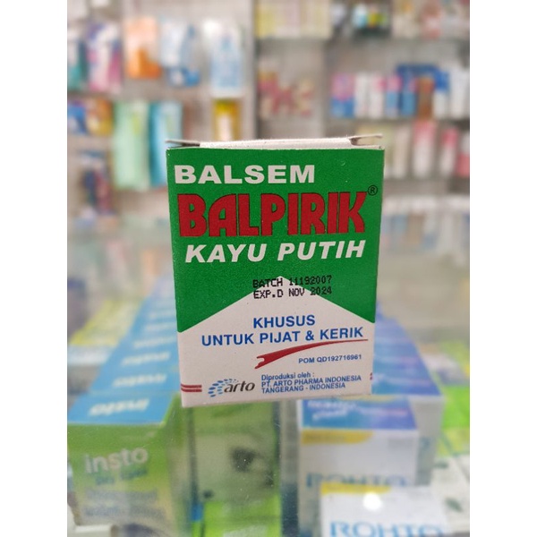 Balpirik Kayu Putih/Untuk Pijat/Nyeri Otot/Keseleo/Encok