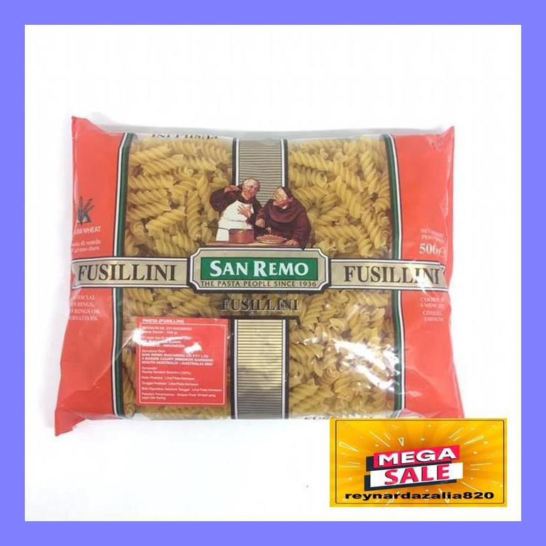 

Ry5Gils San Remo Fusilli 500Gr Flseyr