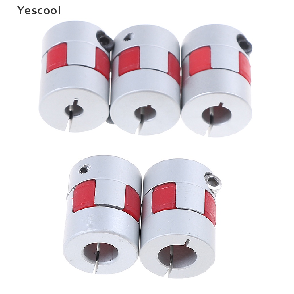 Yescool coupler motor stepper D20L25 flexible 5-10mm Bahan CNC