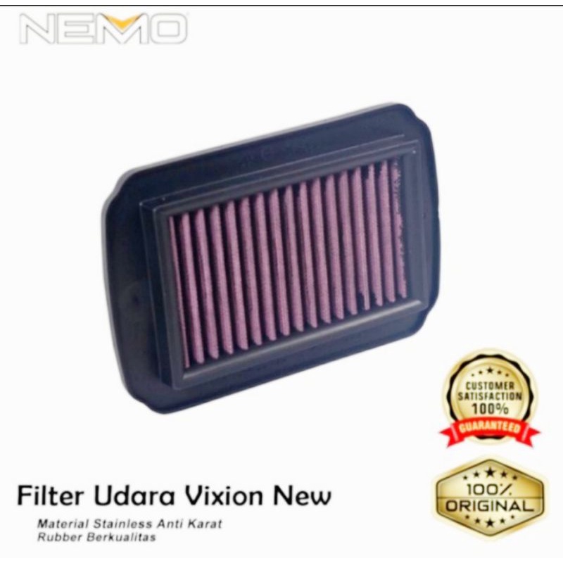 Filter saringan Udara New  Vixion NVL Vixion NVA  Nemo Ferrox