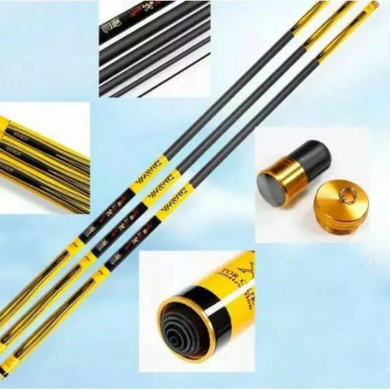 Joran Tegek daiwa hamon ( free pvc) / Tongkat Pancing