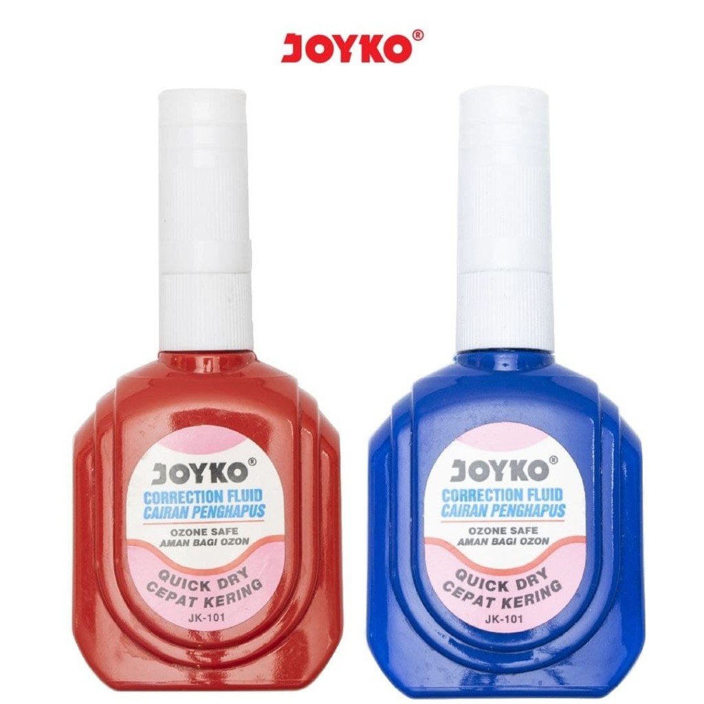 

[PCS] CORRECTION FLUID JOYKO JK-101 (UJUNG PLASTIK)*