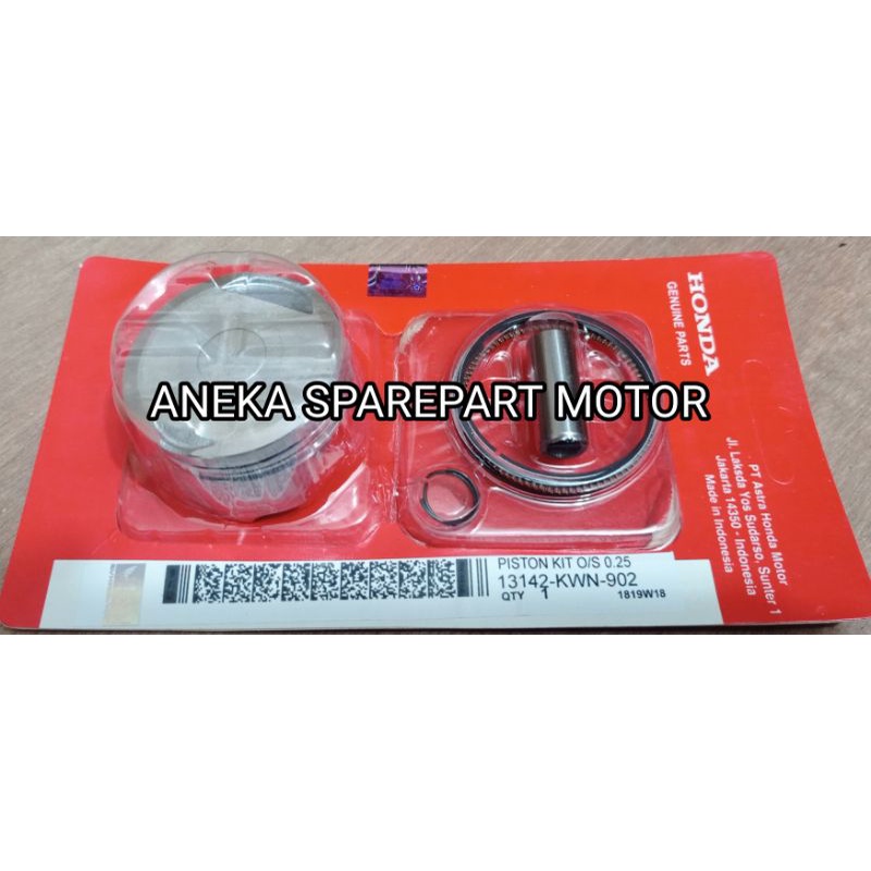 PISTON KIT VARIO 125 F1 OS 0,25 KWN SEHER VARIO 125 OS 0,25 KWN