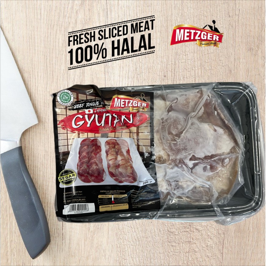 

Metzger Daging Sapi Lidah Gyutan Premium 200G