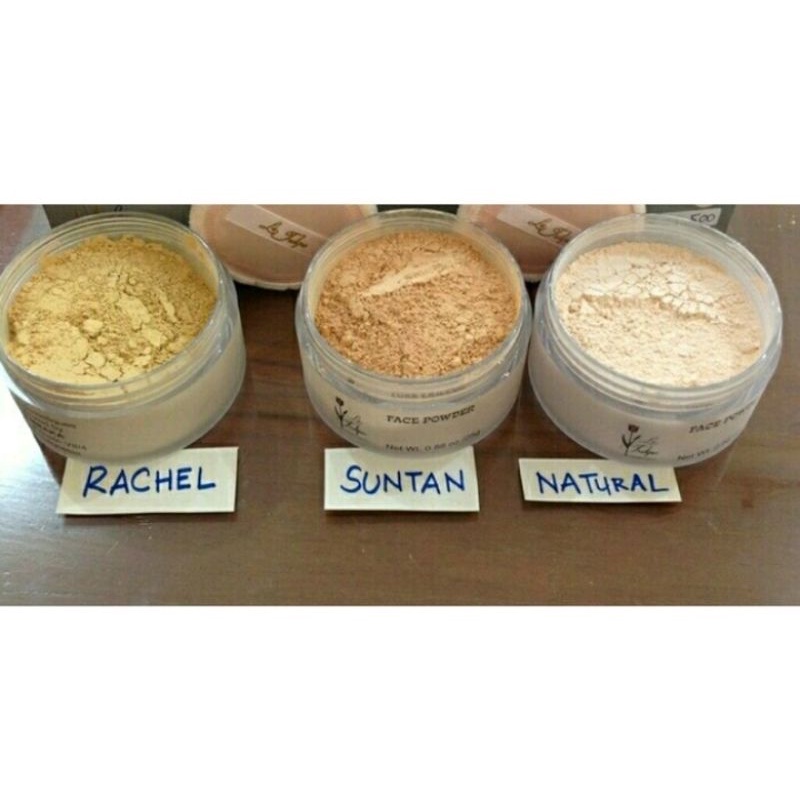 La Tulipe Face Powder Bedak Tabur Rachel Suntan Natural Pilih Varian Original 100%