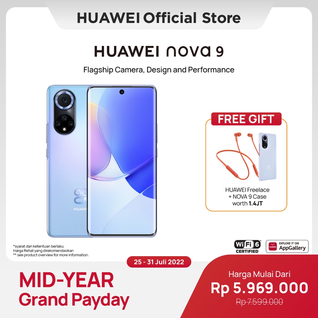 HUAWEI nova 9 Smartphone [8+256GB] | 50 MP Ultra Vision Camera | 7.77mm Ultra-Thin Design-2