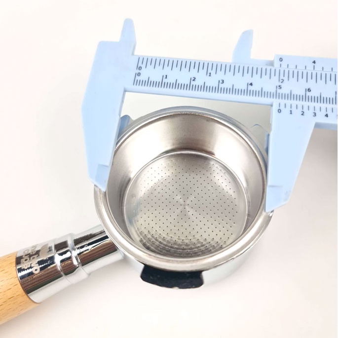 Filter Kopi Kisshome Handle Coffee Bottomless Portafilter 51mm - EC680 - Silver