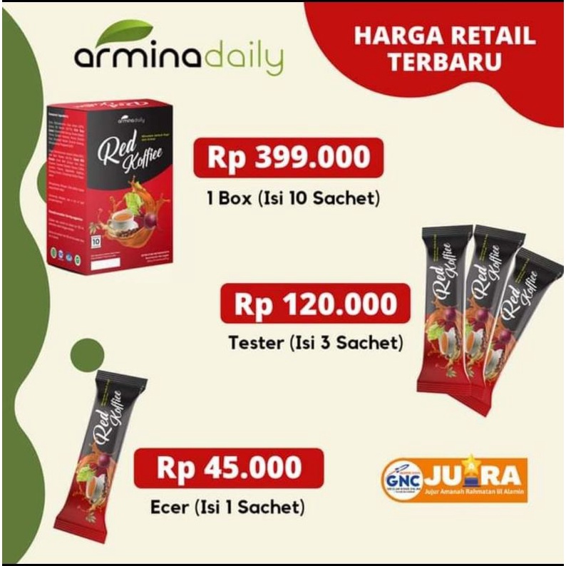 Red Koffie ecer RED KOFFIE JAMU KUAT LELAKI KOPI PENAMBAH STAMINA PRIA