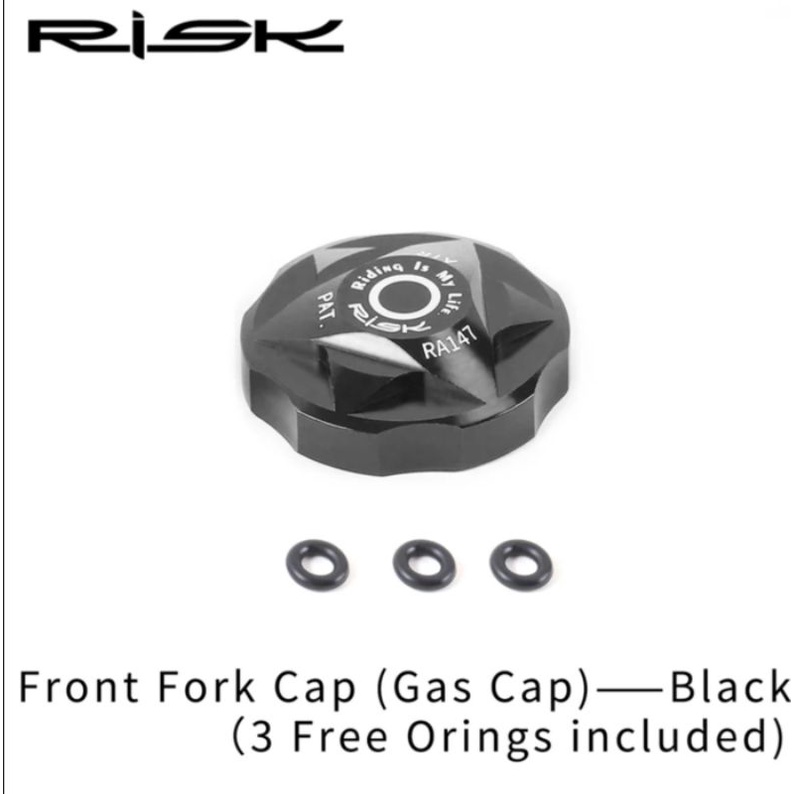 Risk Tutup Pentil Fork Air Sepeda Cover Cap Fork Air Sepeda Suntour Fox Rockshox Garpu Sepeda