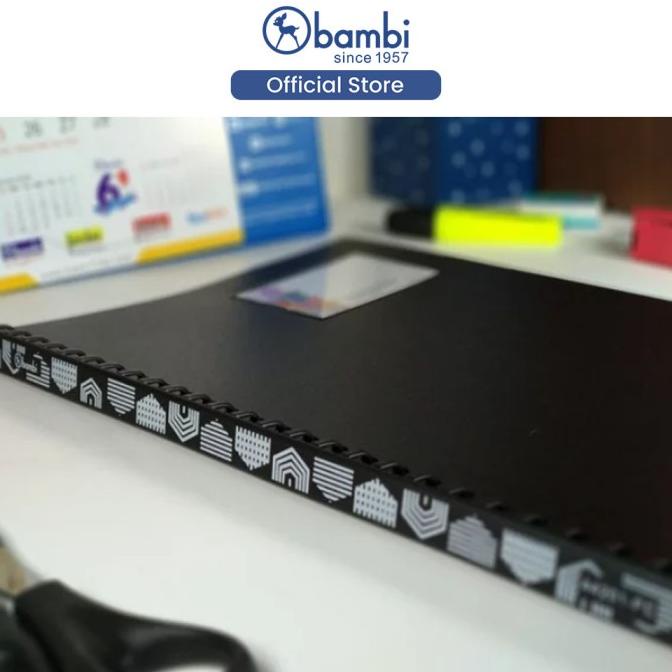 

COD Bambi Ring Document Holder 44201 FC Fluro Black PROMOKode 3974