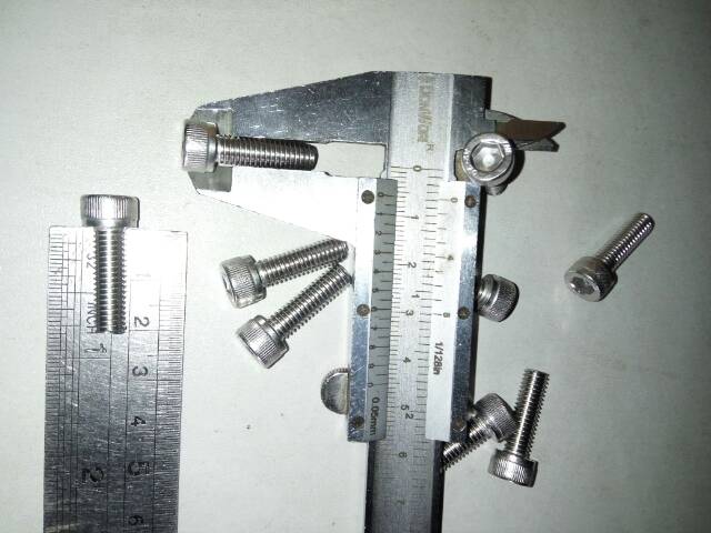 Baut L M6 x 20 (2cm) stainless 304 THE A2-70