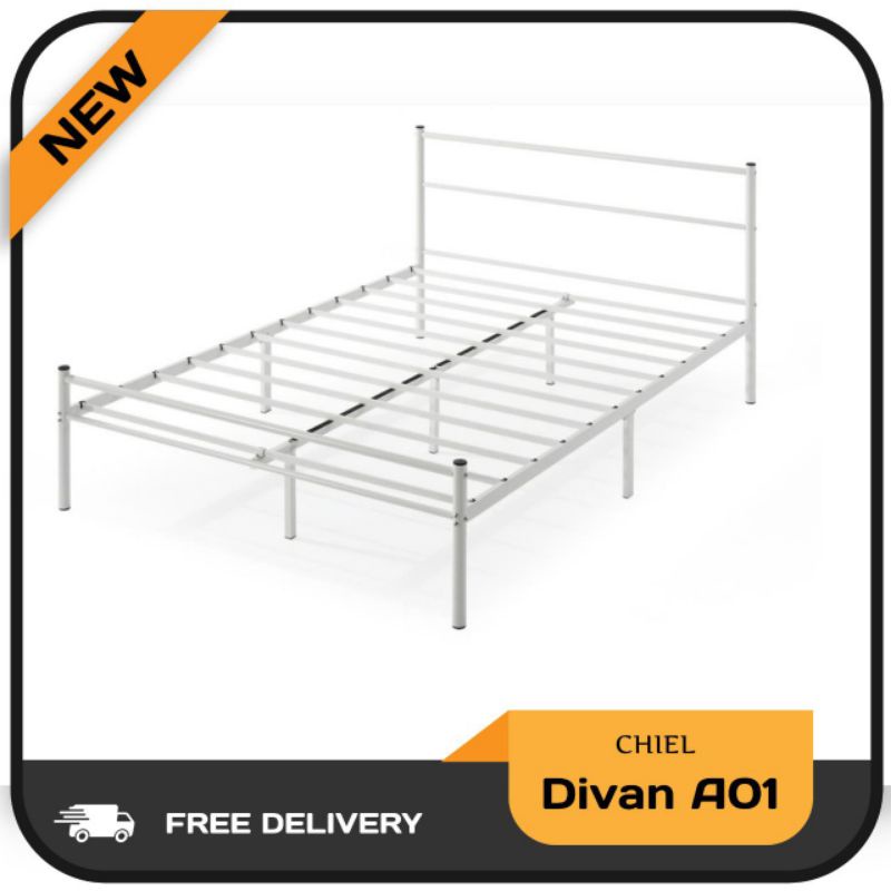 Ranjang Besi Divan 120x200cm Custom Bed A01