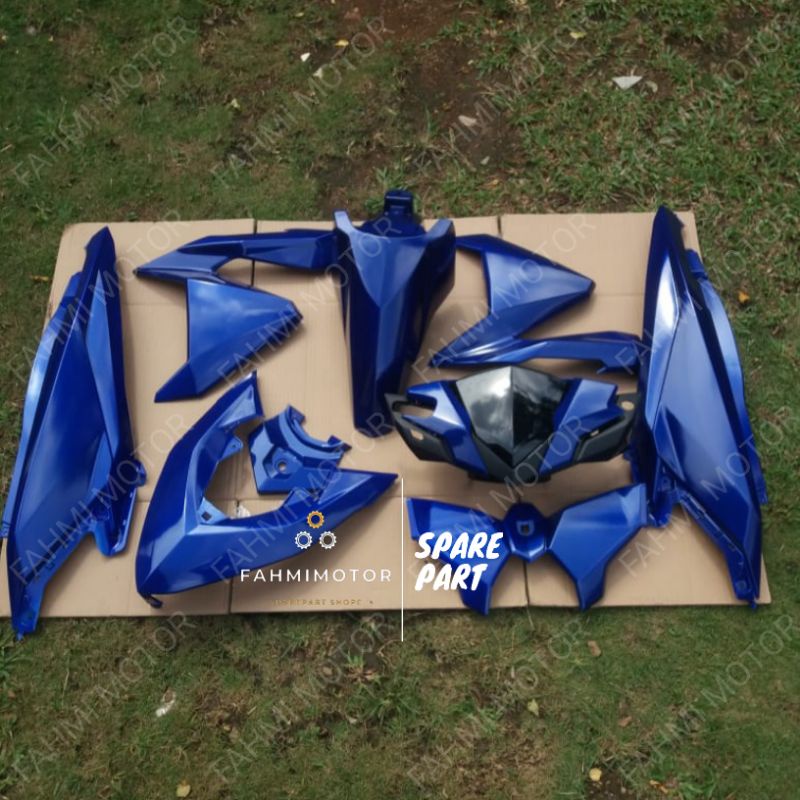 Full body halus Honda Vario 125-150 LED lama old 2015-2017 warna Biru Atlantis