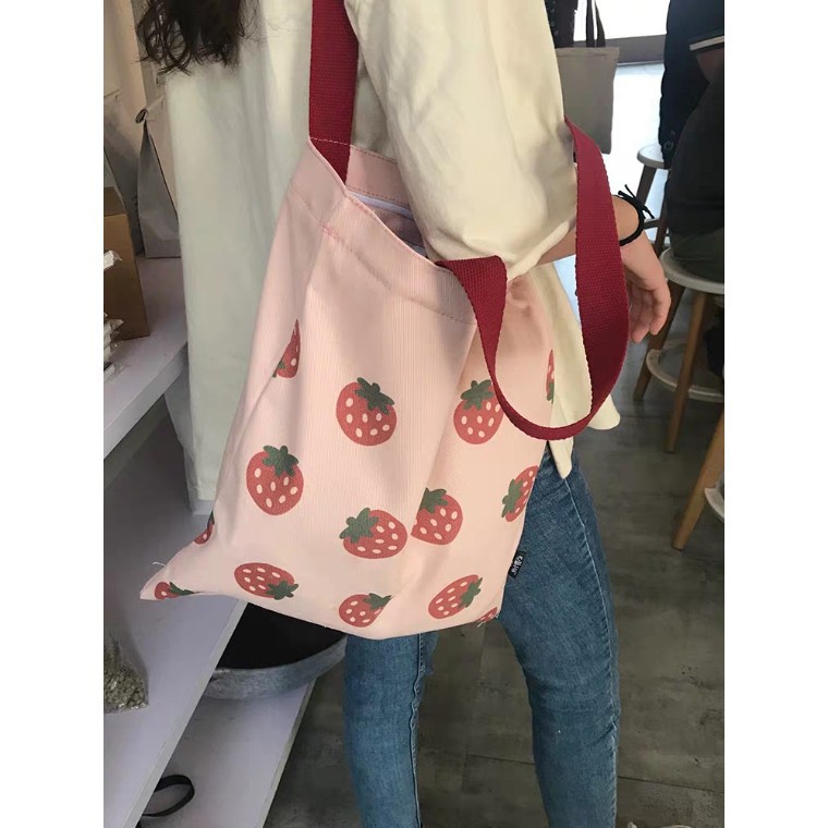 Totebag / Tas Fashion Wanita / Tas Gaya &quot;Strawberry&quot;