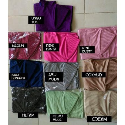 *obral**   Bergo Pita / Jilbab Kerudung Syari Hijab Instan   _hijab segi empat