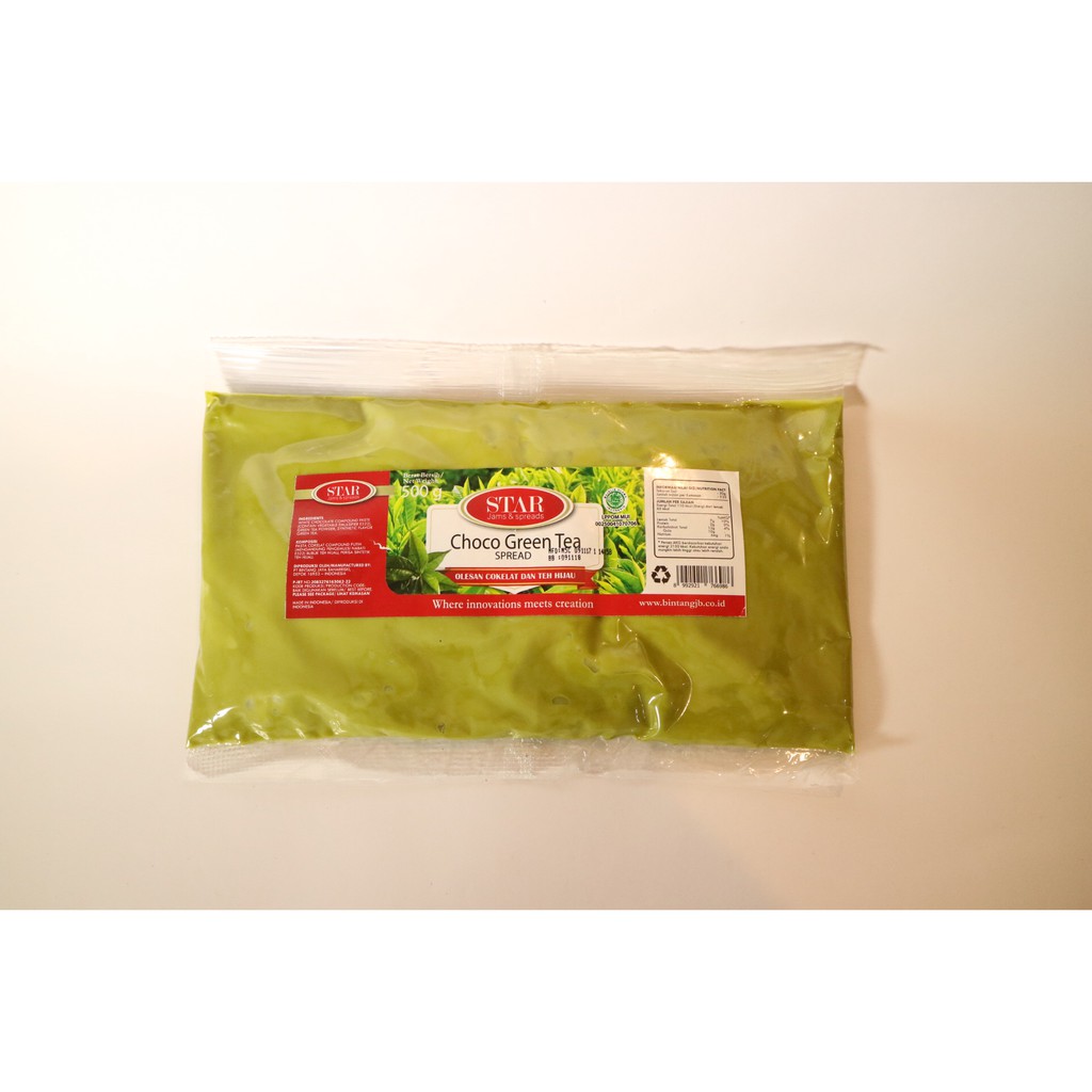 

STAR choco green tea cookies spread 500 gram