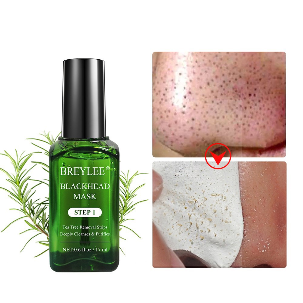 BREYLEE Varian STEP 1 Blackhead Mask Peel Off KOMEDO &amp; STEP 2 Pore Serum &amp; EYECREAM | LANBENA STEP 1 BLACKHEAD &amp; LANBENA STEP 2 PORE SERUM | BREYLEE SKINCA