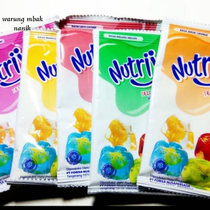 

Nutrijell 1pcs 10g varian buah