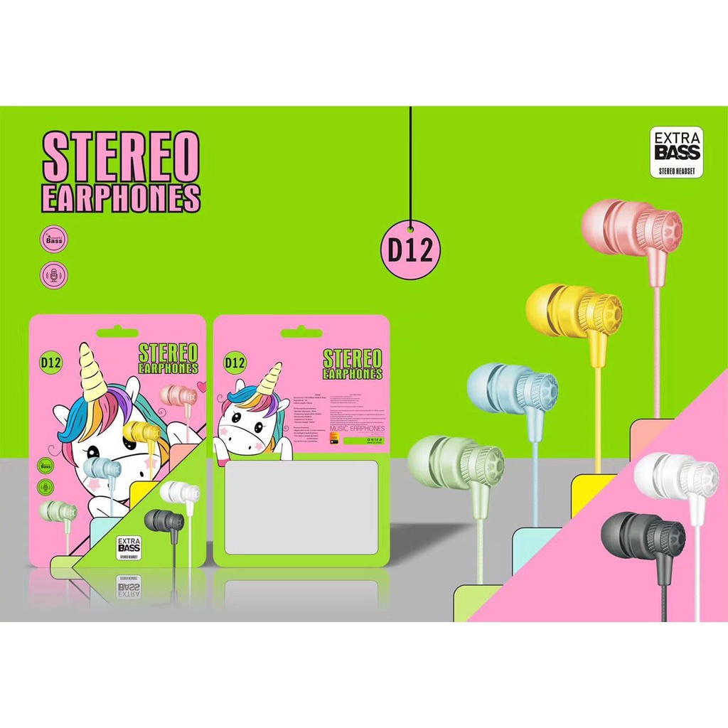 [RO ACC] NVN-HF5 CUTE KIDS HEADSET SUPER BASS COLOURFULL ALL TIPE HP