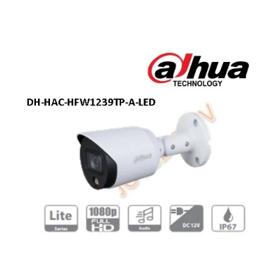 CCTV camera Dahua 2MP Full-color HDCVI Bullet Camera