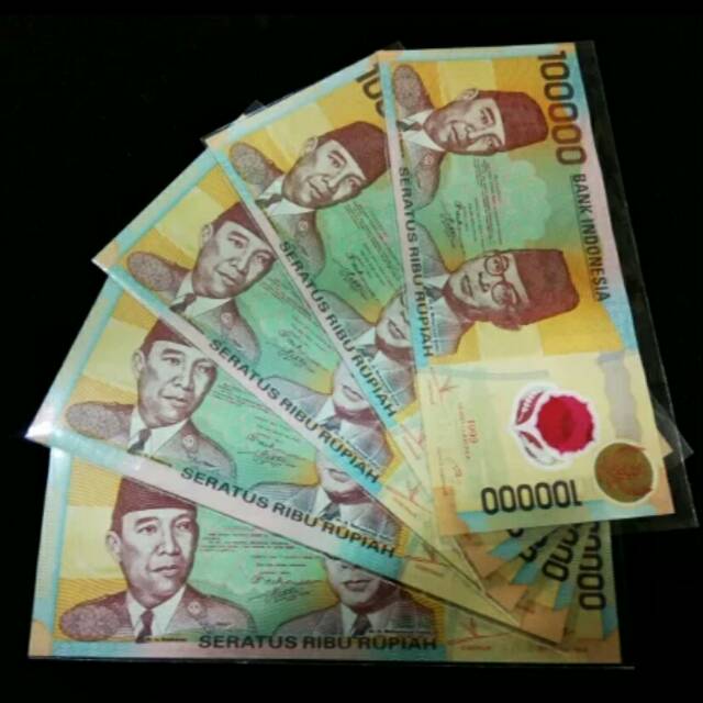 Uang kuno 100 plastik uang kuno polymer