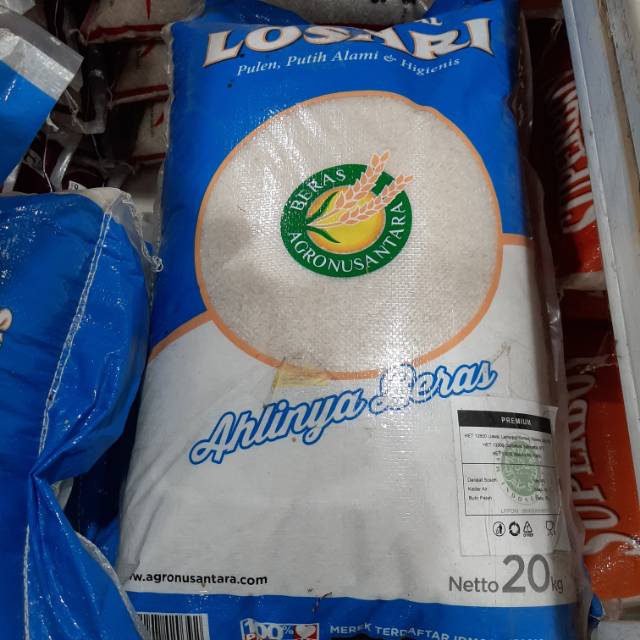 

Beras losari 20kg