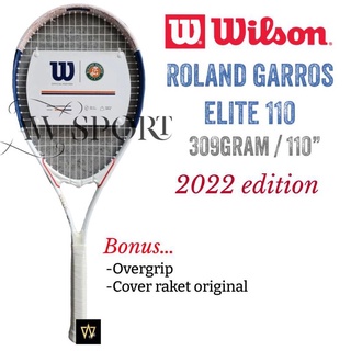 Raket Tenis Wilson Roland Garros ELITE Berat : 309g 110” Original