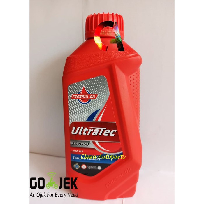 Jual Oli Federal Ultratec Oli Mesin Federal Ultra Tec Sae 20w 50 800ml