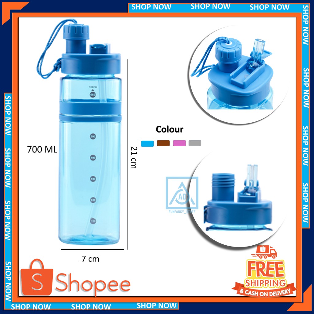 BOTOL MINUM SPORT - BOTOL MINUM AIR WITH SEDOTAN H - 7259/7258/5005