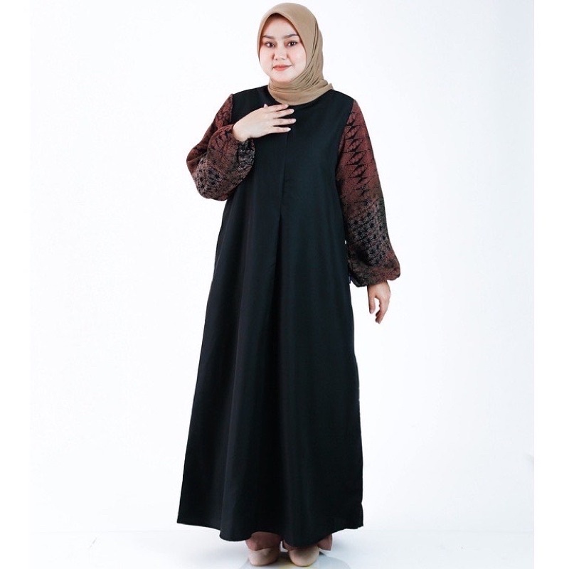 Gamis Plita Denara Elzatta Hijab Dress Muslim