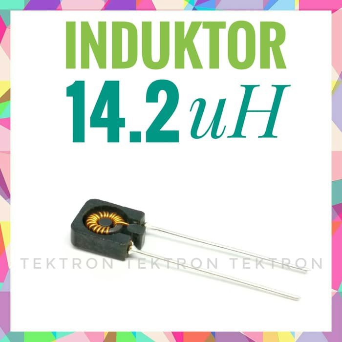 Induktor 14.2uH, inductor, rfc