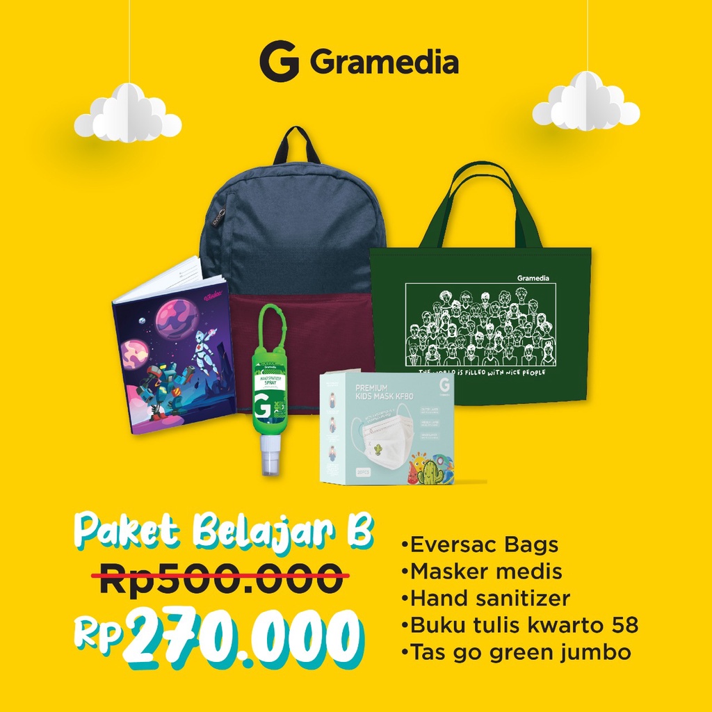 

GRAMEDIA BSD CITY - PAKET B - GRAMEDIA SAHABAT SEKOLAH