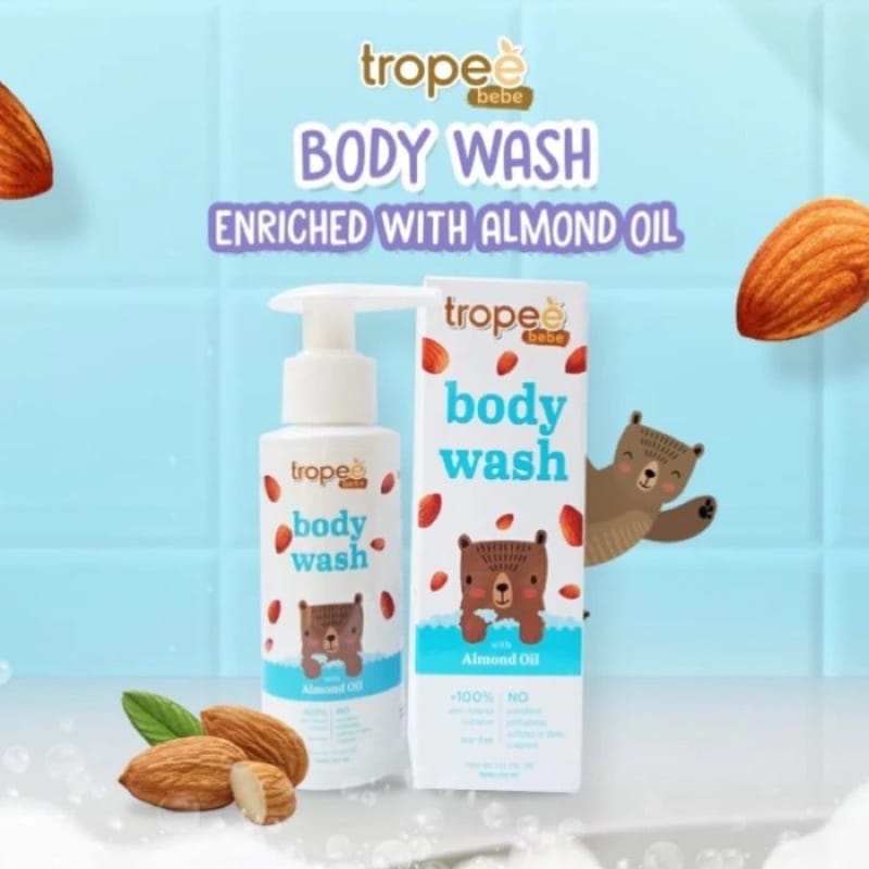 Tropee  Bebe Chamomile Body Wash 100ml / Sabun Mandi Bayi