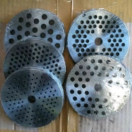 saringan gilingan daging no 32 / 22 / 12 3mm 4mm 5mm 6mm 7mm 8mm 9m 10mm sarangan daging pelet