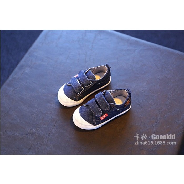 SEPATU COWBOY ANAK NAVY / SEPATU COWBOY turun harga 22 4