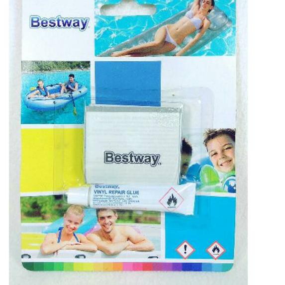 

OA5D Bestway vinyl repair glue / lem penal kebocoran kolam H2ώJ