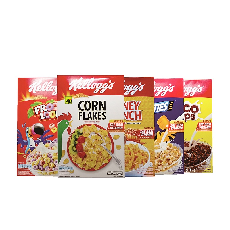 

Kellogg's Cereal - BOX Ukuran Besar - Sereal Sarapan