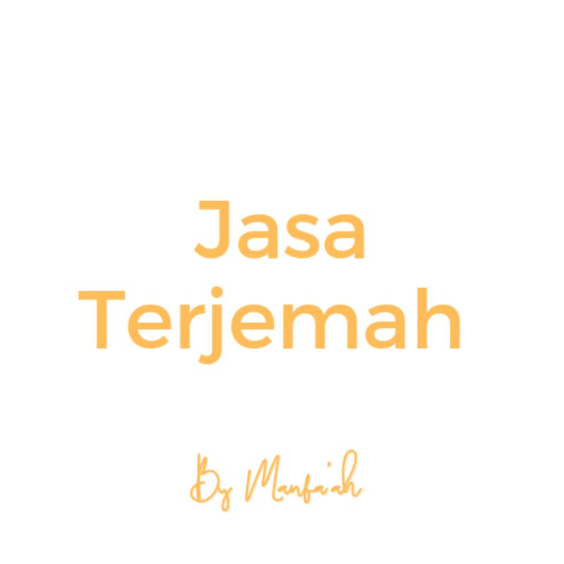 

Jasa Terjemah