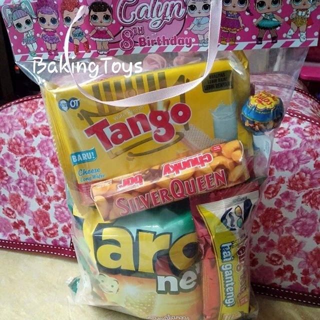 

Label Goodie Bags Birthday Lol Surpries / Cars / Construction Truck / Truk / Badanamu