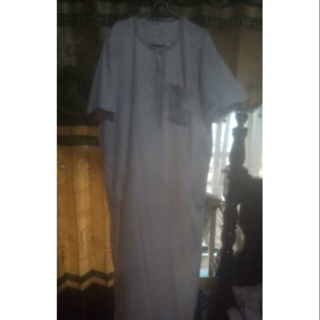 Baju gamis sutra asli