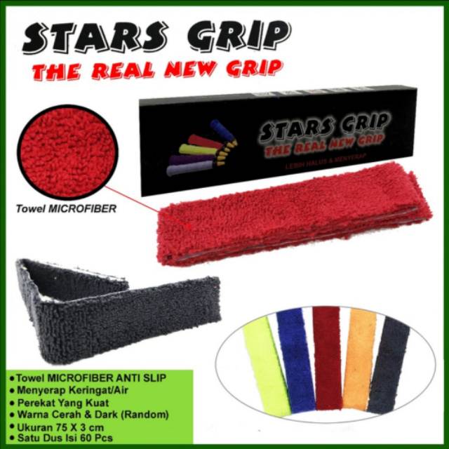 Star grip / towel grip /grip handuk badminton