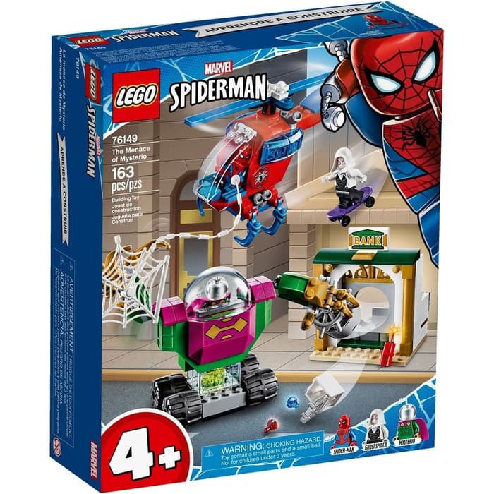 Ken133 Lego Superheroes 76149 The Menace Of Mysterio Shopee - menacing roblox id
