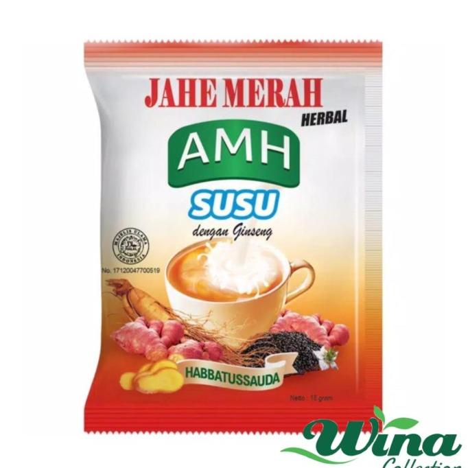 

Jahe Merah Herbal AMH Plus (Susu Dan Ginseng) Renceng